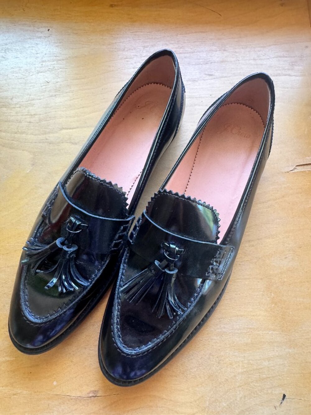 J. Crew Size 8.5 Academy Loafers with Tassels, GUC.